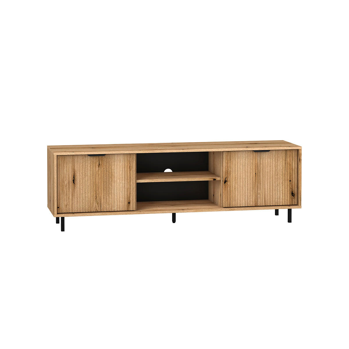 TV STOLÍK Soly Drevo - hnedá, kompozitné drevo (160/50/40cm) - Petits-meubles