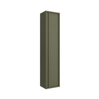 HOCHSCHRANK ATTILA 1400 Green Satin - Grün, Holz (30/140/24cm) - Salgar
