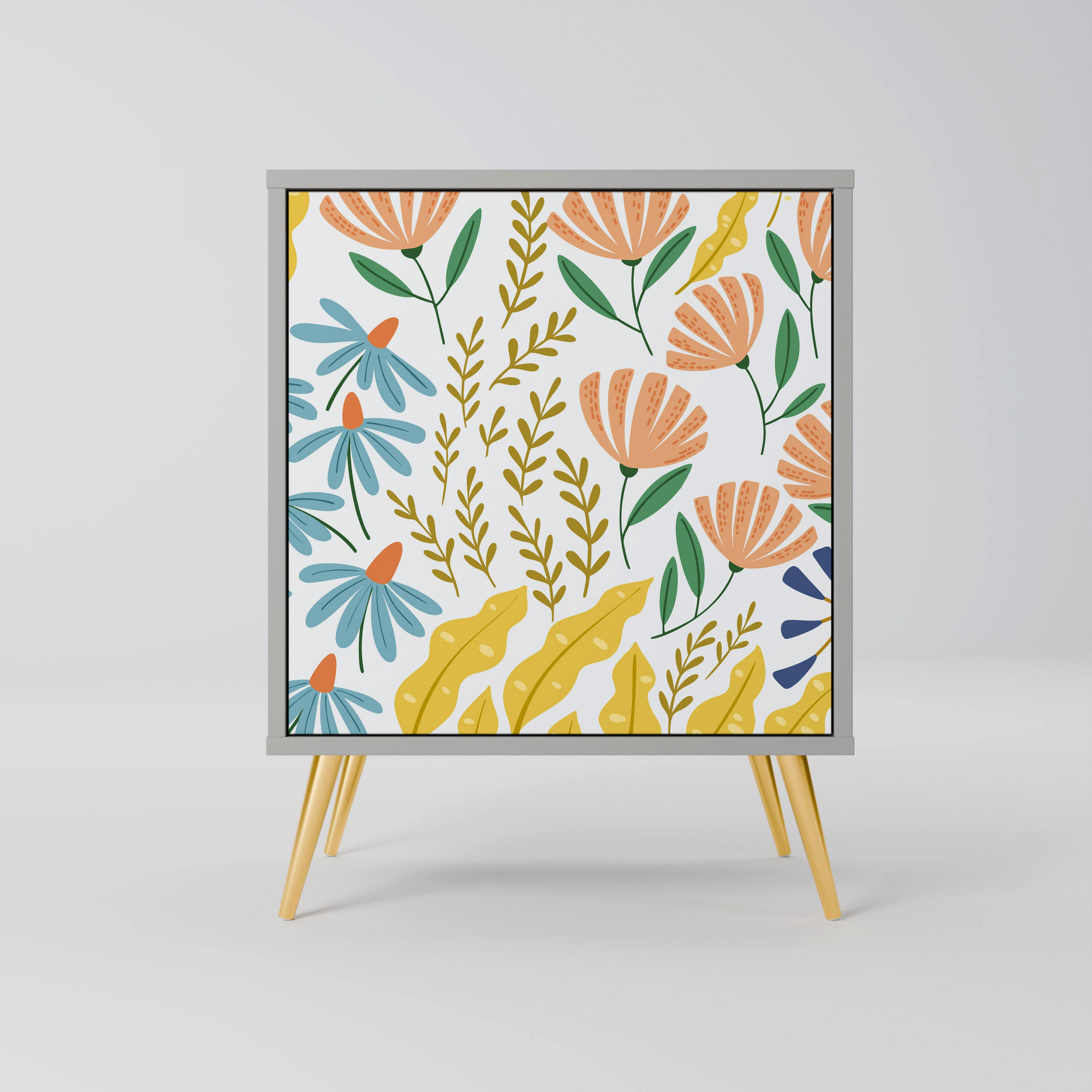 SpaceRebels Sideboard Grau 57.5x75.5x42 cm