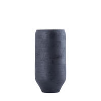 TOPF Gerd Schwarz 20/20/40cm - Schwarz, Holz (40cm) - PTMD Collection