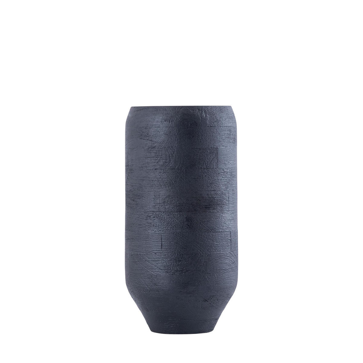 TOPF Gerd Schwarz 20/20/40cm - Schwarz, Holz (40cm) - PTMD Collection