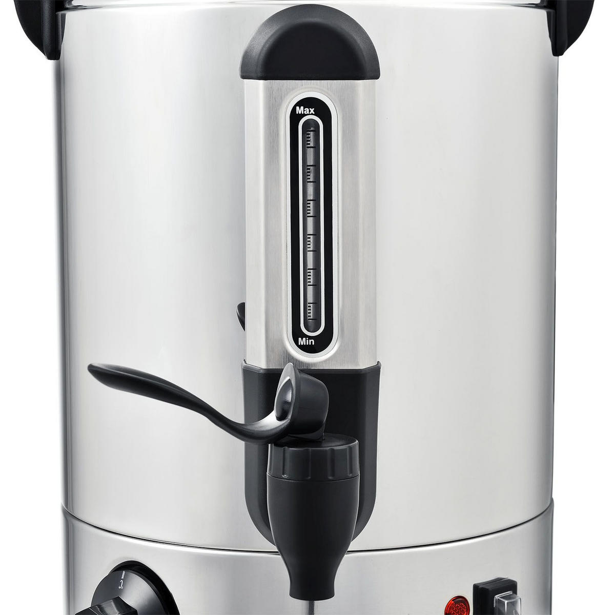 GLÜHWEINKOCHER Teramo 7 L - Silberfarben, Metall (30/42/23cm) - Juskys