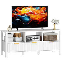 TV-MÖBEL Weiß 1 Stück - Weiß, Holzwerkstoff (120/50/39.5cm) - GiPP