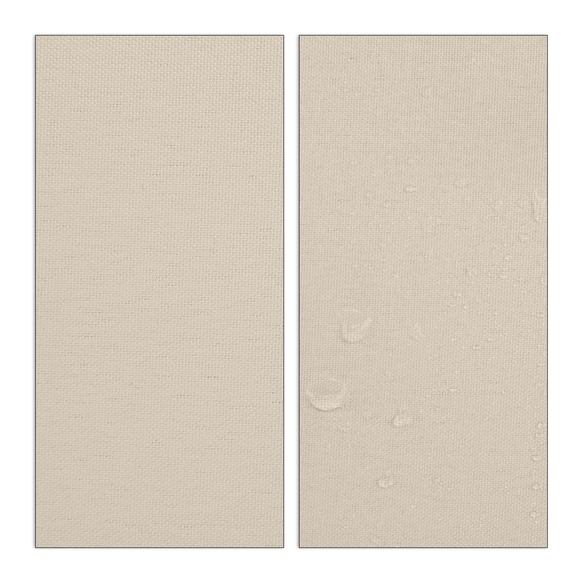 SONNENSEGEL - Beige, Textil/Metall (400/200cm) - Relaxdays