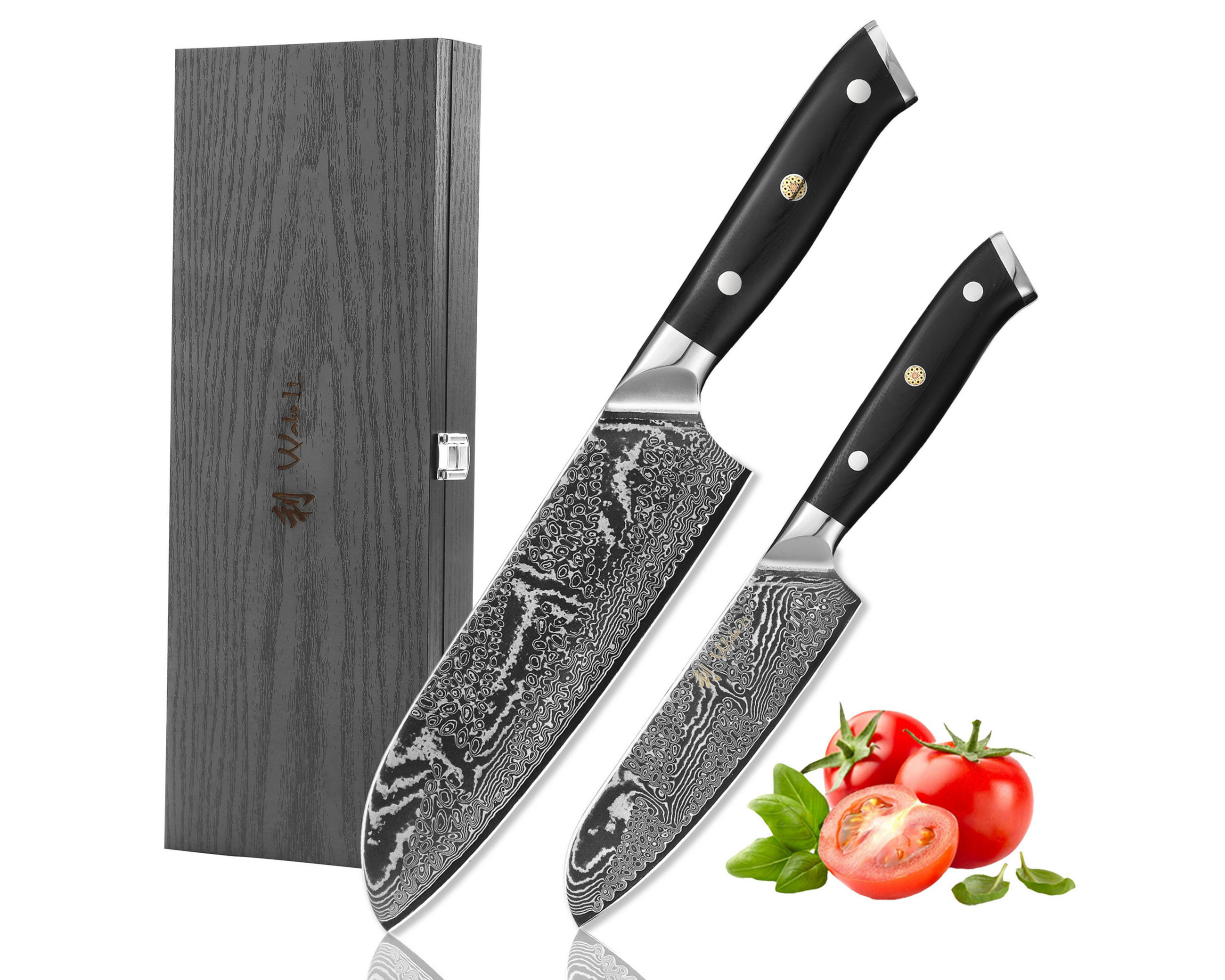 Wakoli Messerset Schwarz