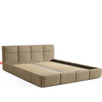 POLSTERBETT ALTOS, gelb - Gelb, Holz/Holzwerkstoff (180/200cm) - KONSIMO®