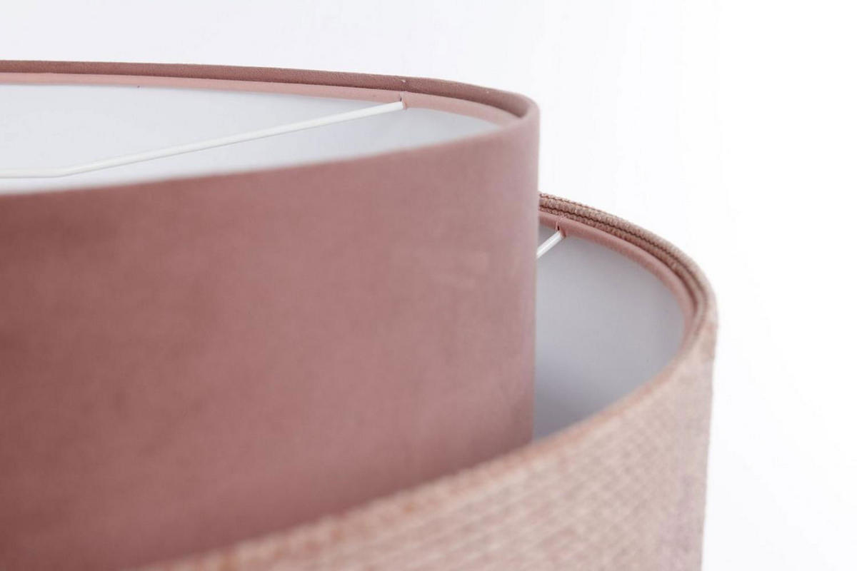 HÄNGELEUCHTE Rosa 60/25 cm - Pink, Kunststoff (60/1/25cm) - ONZENO