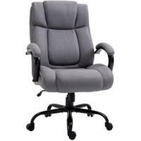 BÜROSTUHL ergonomisch höhenverstellbar Light Gray - Hellgrau, Kunststoff (83/118/72.5cm) - Meubliv