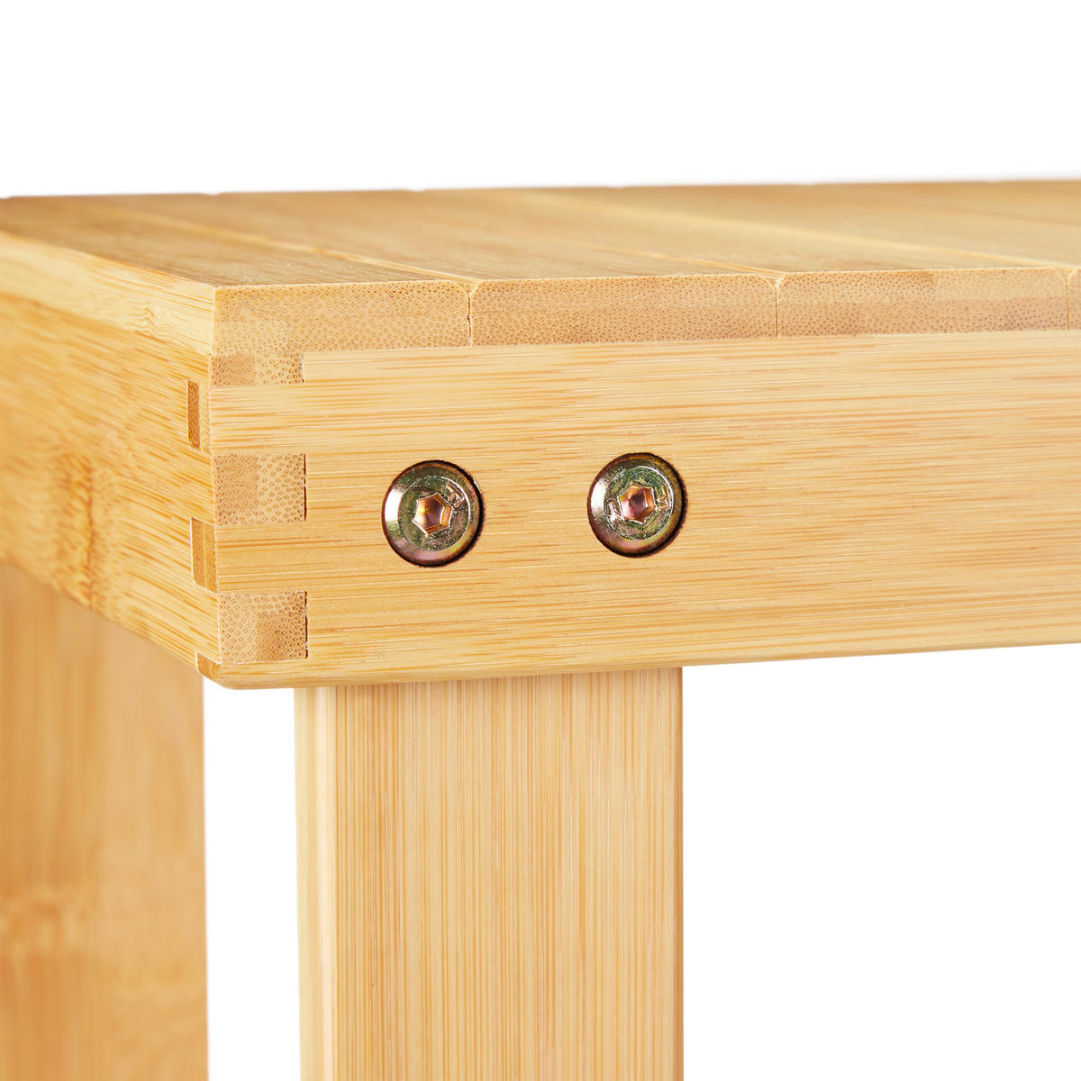 SCHUHREGAL - Hellbraun, Holz (70/45/28cm) - Relaxdays