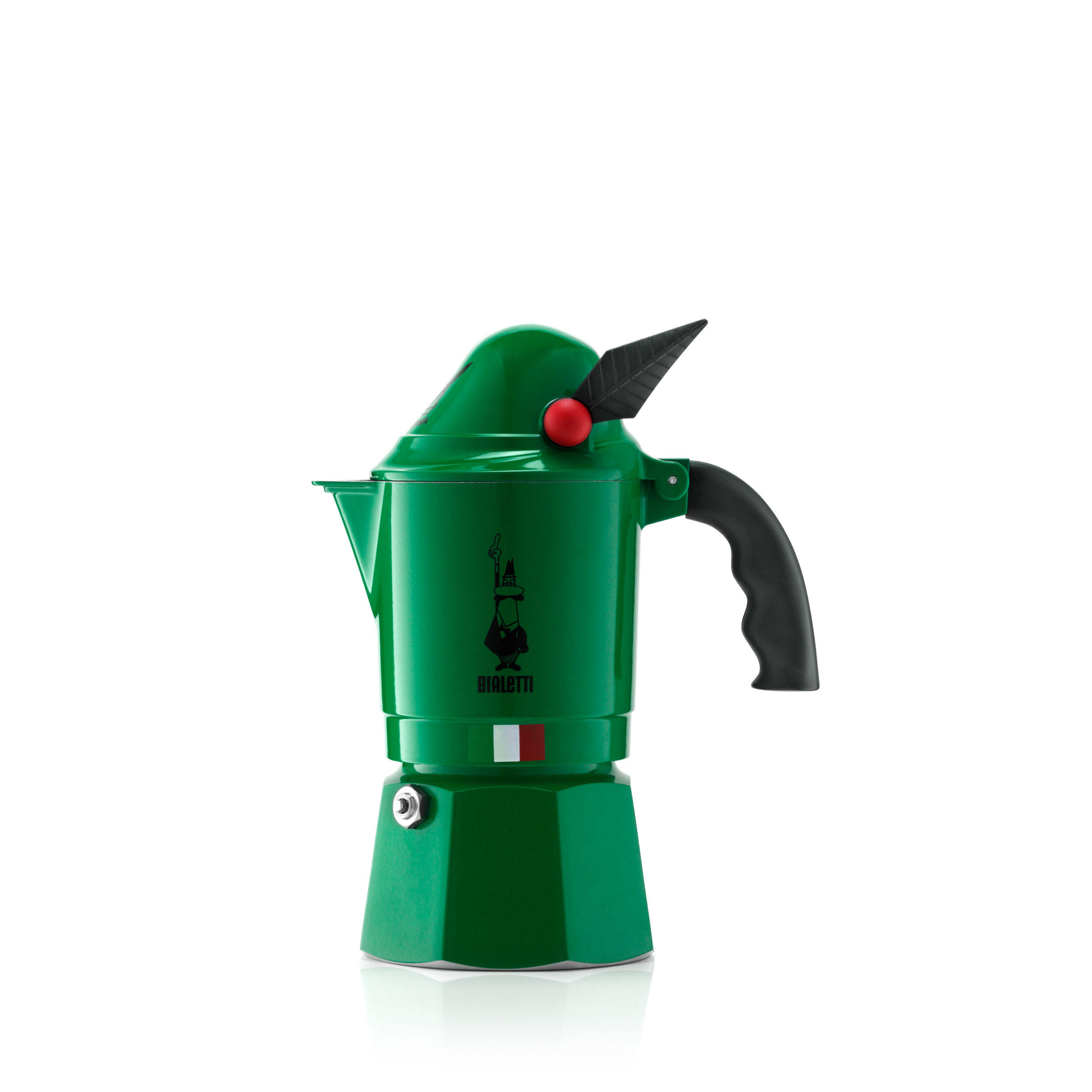ESPRESSOKOCHER Brikka für 4 Tassen, Induktion, Edelstahl, Anthrazit, 150 ml - Grau, Metall (9/20/12cm) - Bialetti