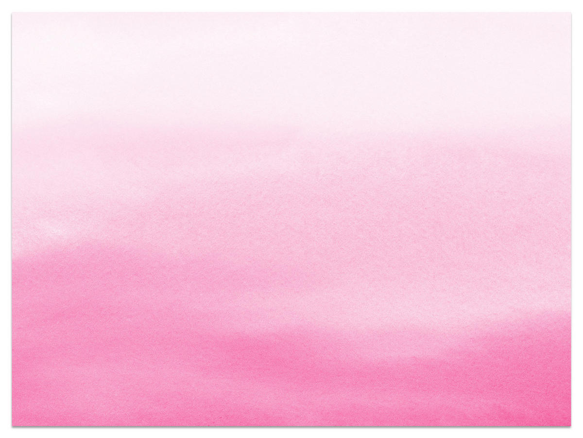 FOTOTAPETE für Schlafzimmer Ombré in Rosatönen Pastell 150x105 - Rosa/Weiß, Papier (150/105cm) - Muralo