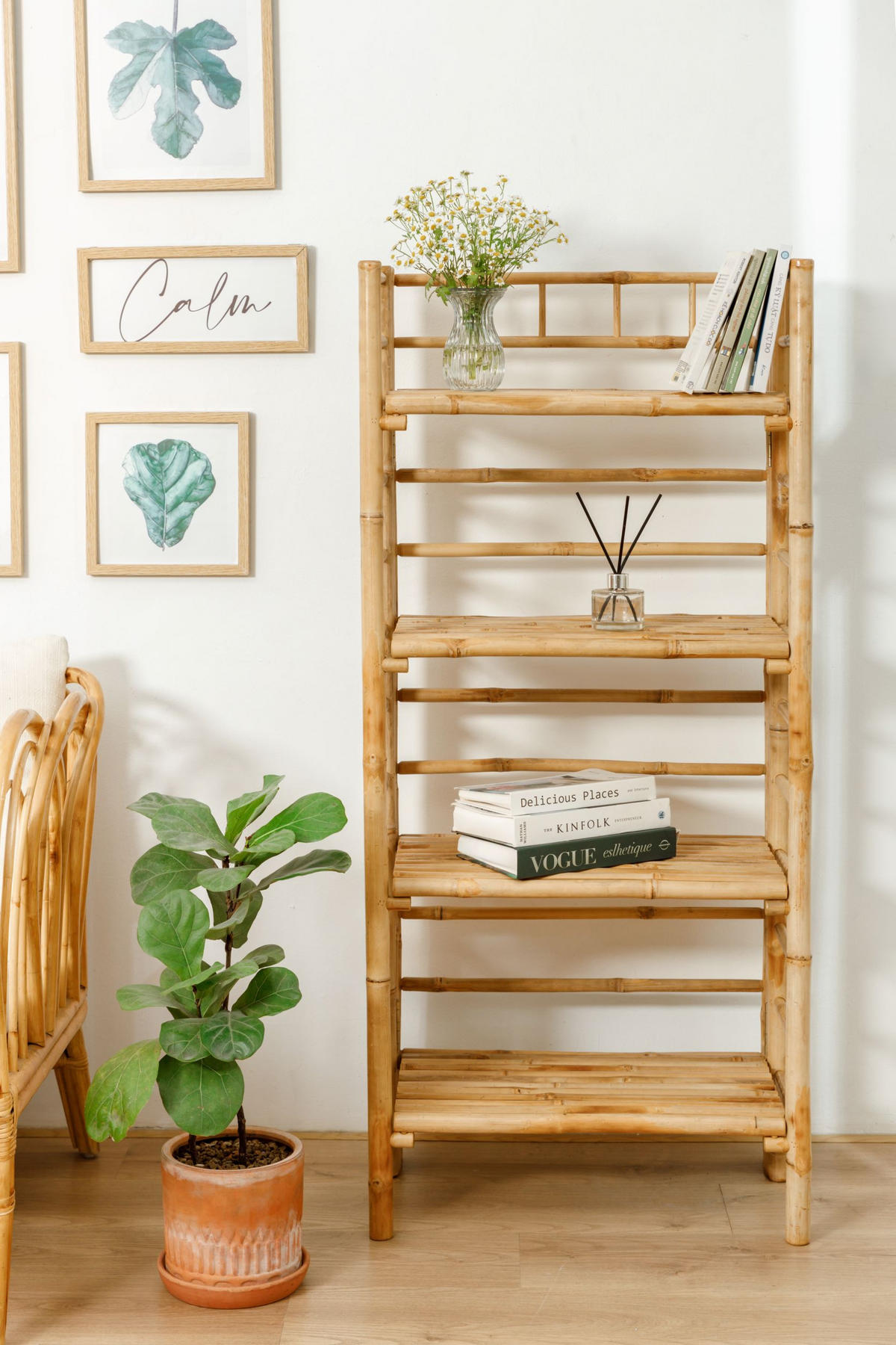 REGAL Braun - Braun, Holz (60.6/135/33.5cm) - Nordlys