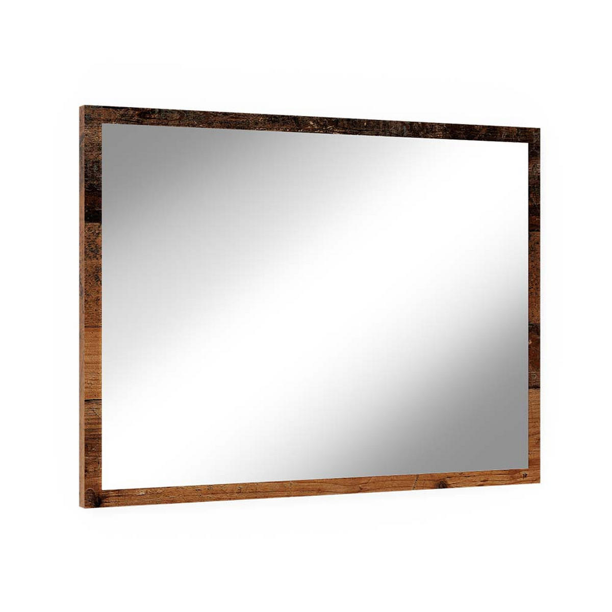 KOUPELNOVÉ ZRCADLO Kiko Rustikální dub - divoký dub, sklo (45/60/2cm) - Vicco