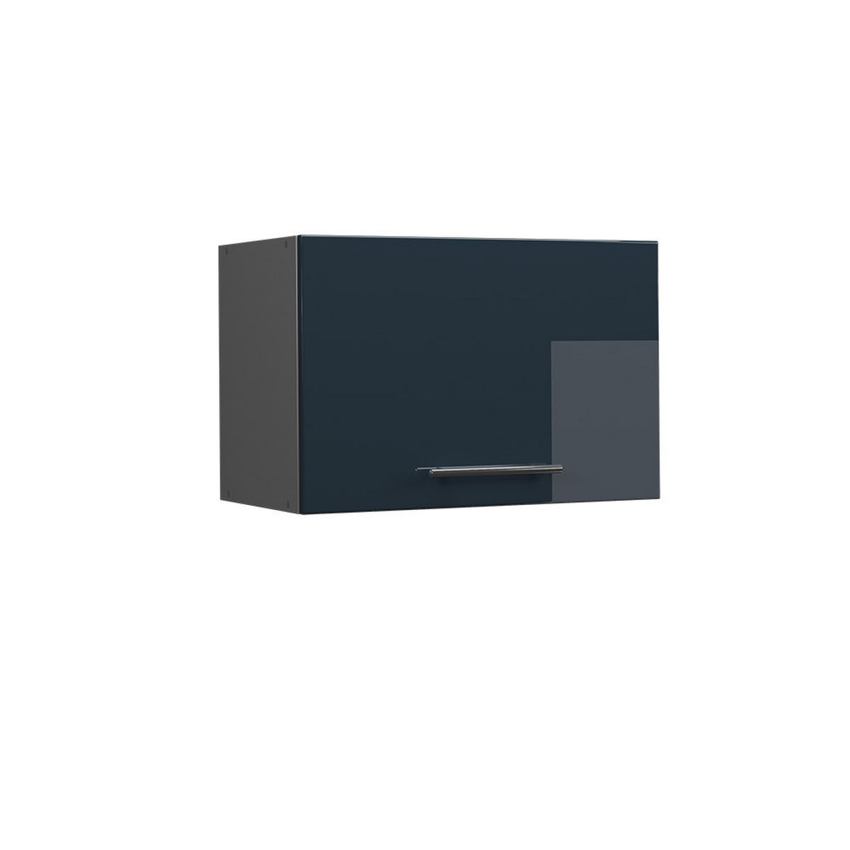 HÄNGESCHRANK Fame-Line Dunkelblau Hochglanz 60 cm Flach - Anthrazit/Dunkelblau, Holzwerkstoff (60/40/34.1cm) - Vicco