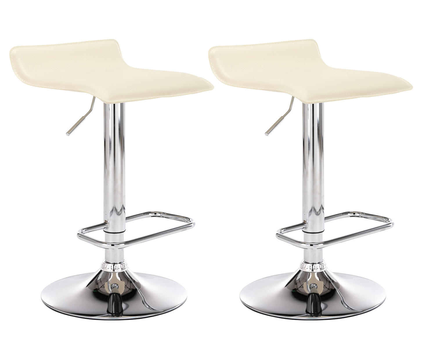 Deluke Barhocker Creme 38x65x41 cm