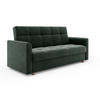 SCHLAFSOFA mit Bettkasten Salamanka, Dunkelgrün - Dunkelgrün, Textil (85/88/215cm) - Meblito