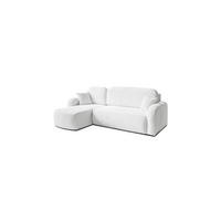 ECKSOFA PALOMA L 235/155/85 cm Coral 70 - Creme, Textil (235/155cm) - Lookway