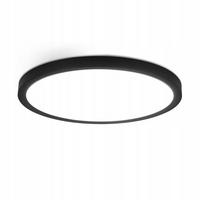 LED-DECKENLEUCHTE Emerson 30/30/3 cm - Schwarz, Kunststoff (30/30/3cm) - Nettlife