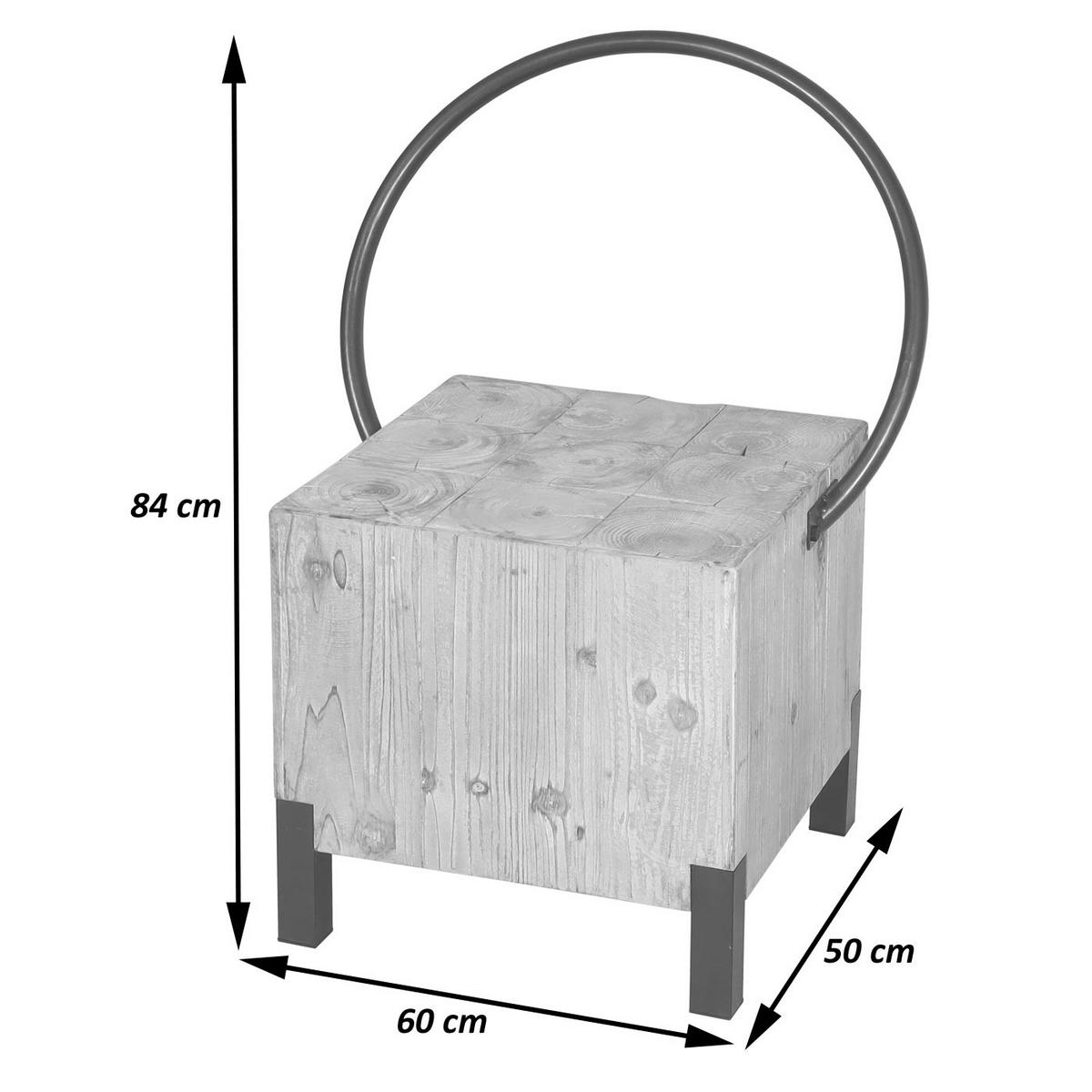 ESSZIMMERSTUHL Braun, Schwarz 4er-Set - Schwarz/Braun, Holz (60/84/50cm) - MCW