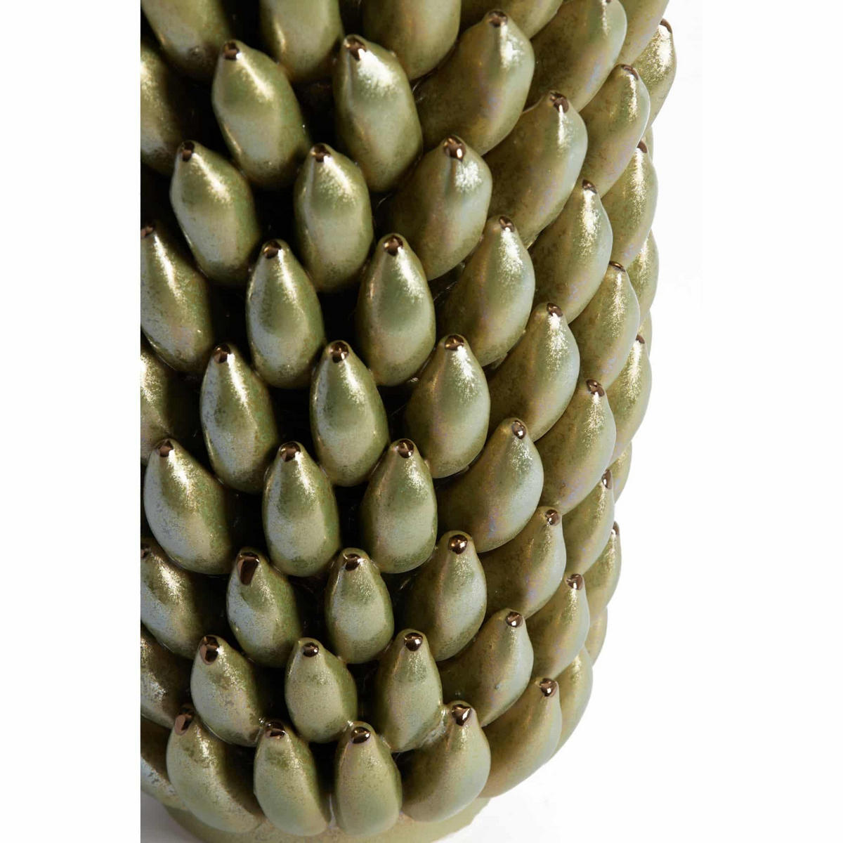 VASE Zita Grün Ø25/45 cm - Grün, Keramik (45cm) - Light & Living