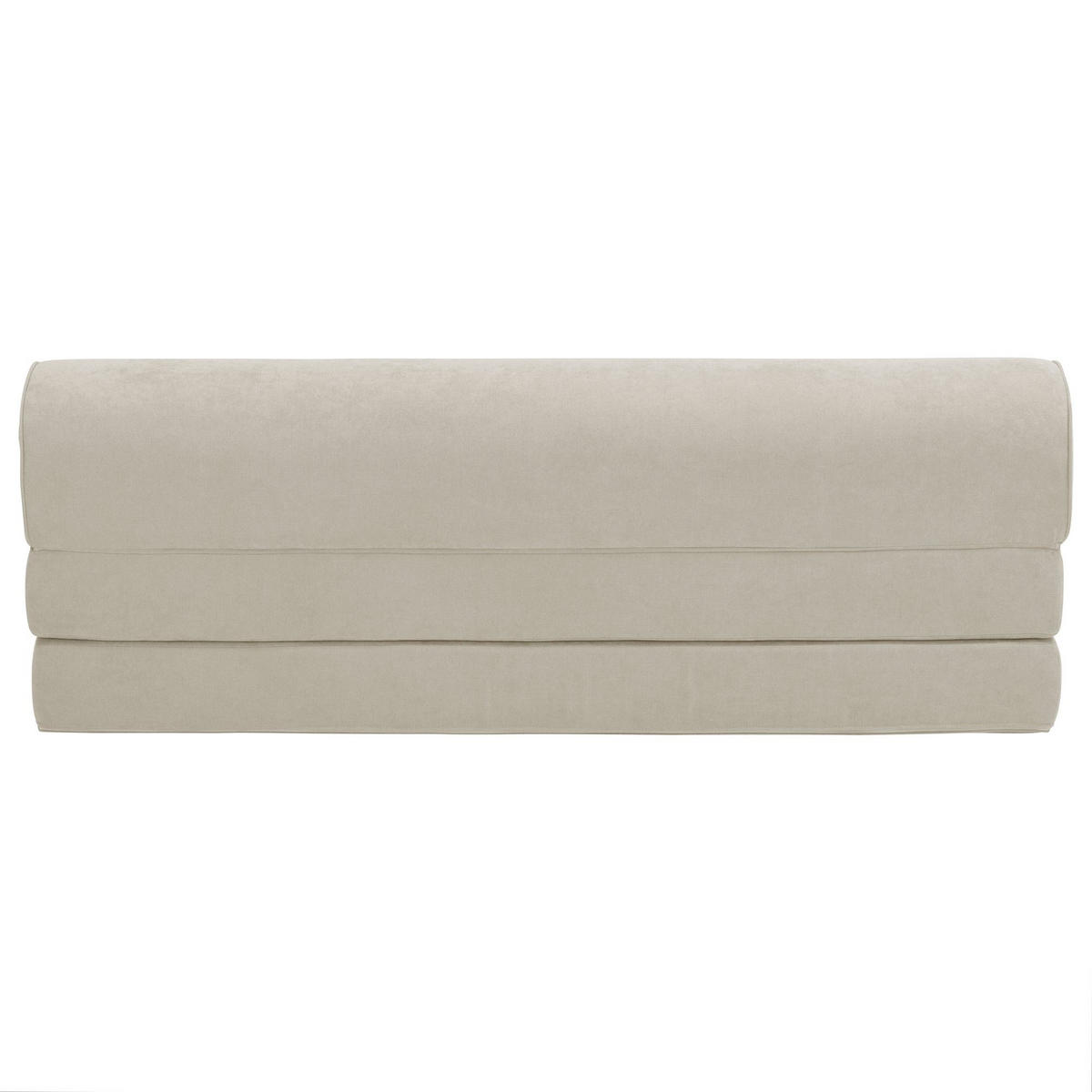 FALTSOFA Katusha Flachgewebe beige - Beige, Kunststoff (80/57/160cm) - 58aufmkessel