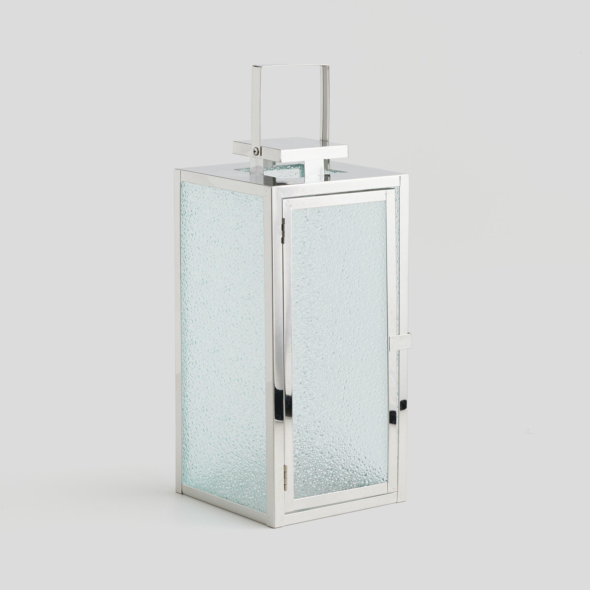 LATERNE Ramos - Silberfarben, Metall (16/35/16cm) - home&you