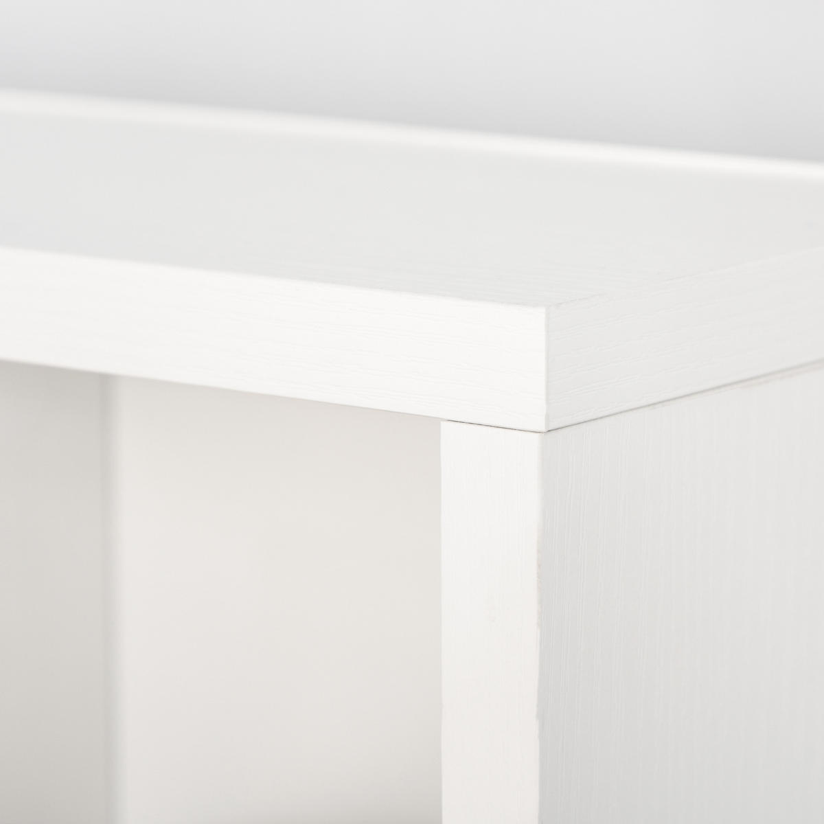 CD-REGAL DE-14420 für 456 CDs/336 DVDs, verstellbare Böden Weiß - Weiß, Holzwerkstoff (20/130.5/89cm) - ComfortXL
