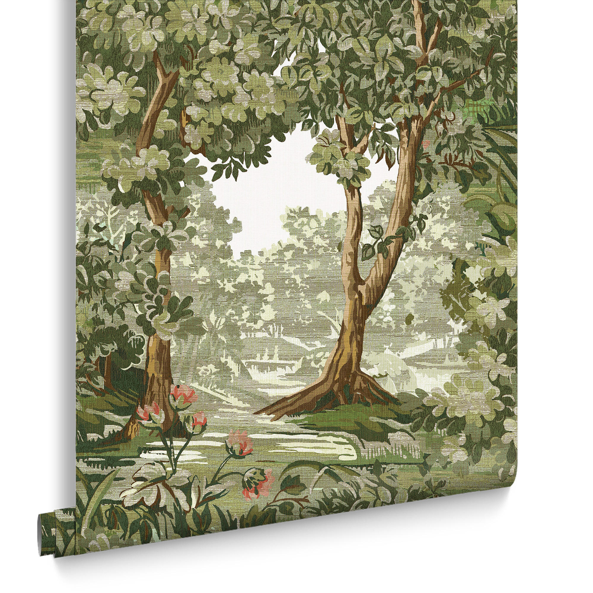 Graham & Brown Vliestapete Grün 52x1000 cm