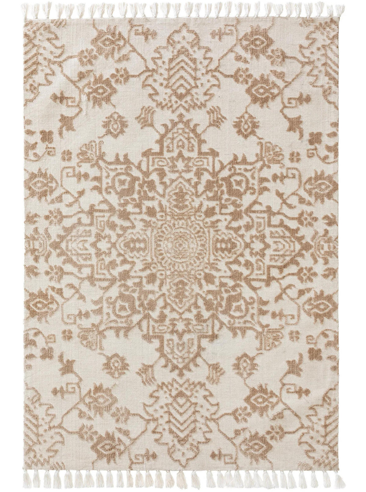 TEPPICH Elias Beige 120x170 cm - Beige, Textil (120/170cm) - benuta Nest