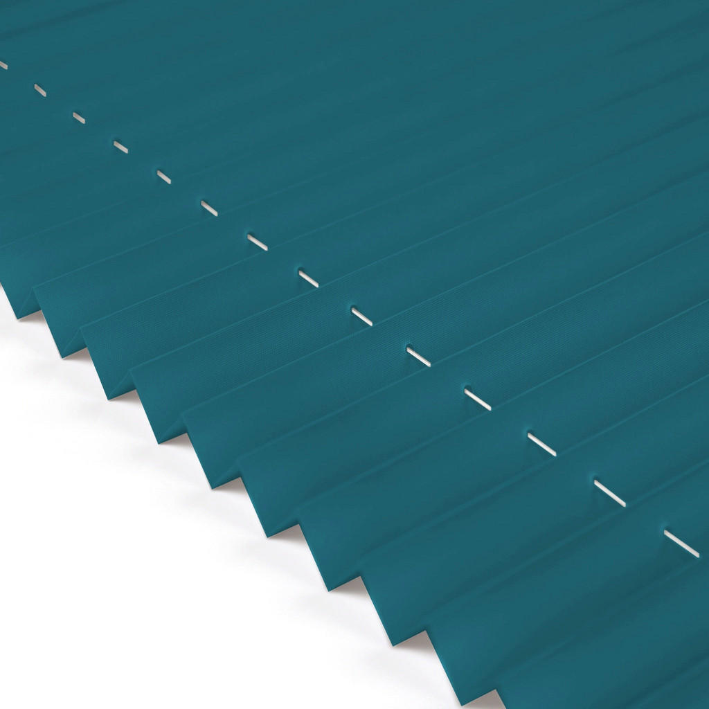 Thumbnail - Deco-Raum Plissee, Petrol, Textil, 50x150 cm, Wohntextilien, Rollos & Jalousien, Plissees