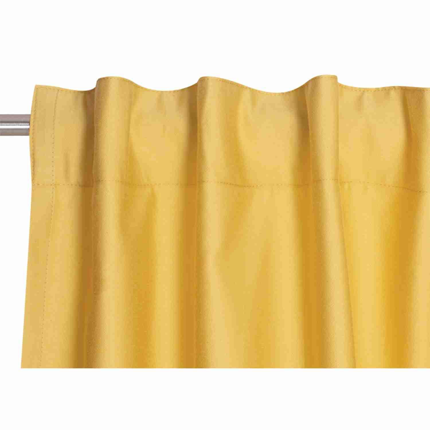 FERTIGVORHANG SOFT blickdicht - Gelb, Textil (130/0.5/250cm) - Schöner Wohnen