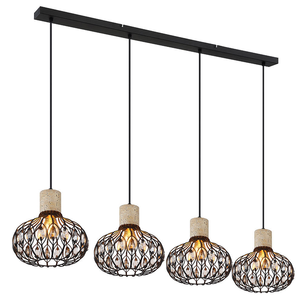 Globo Lighting Led Schwarz 25x150x115 cm