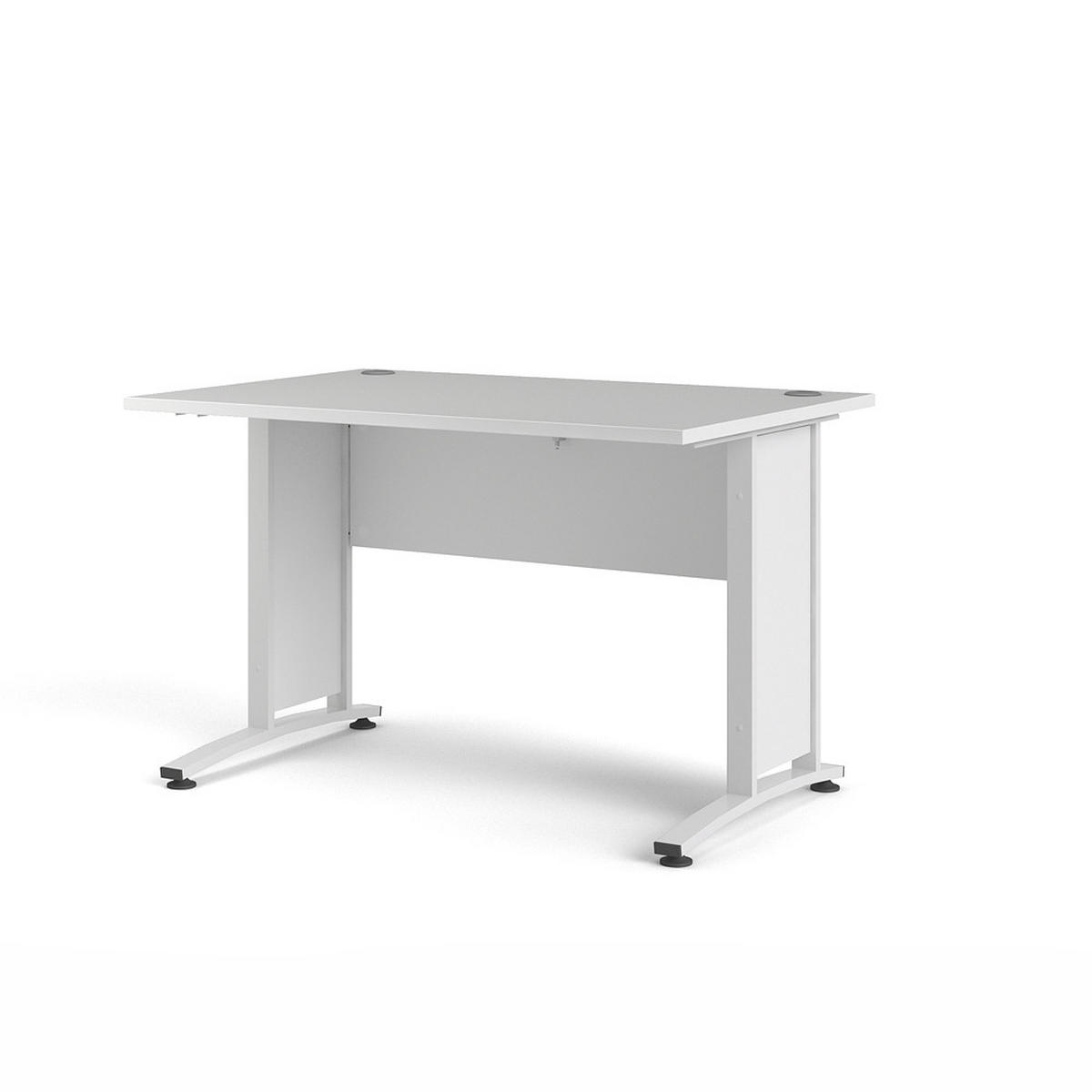 SCHREIBTISCH Weiß - Weiß, Holzwerkstoff (80/120/75cm) - ebuy24