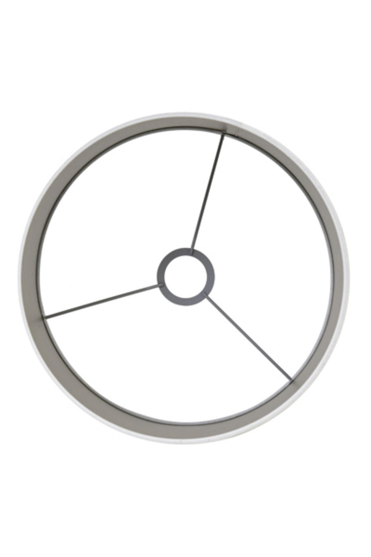 LAMPENSCHIRM Saverna Weiß Ø50/38 cm - Weiß, Textil (50/50/38cm) - Light & Living