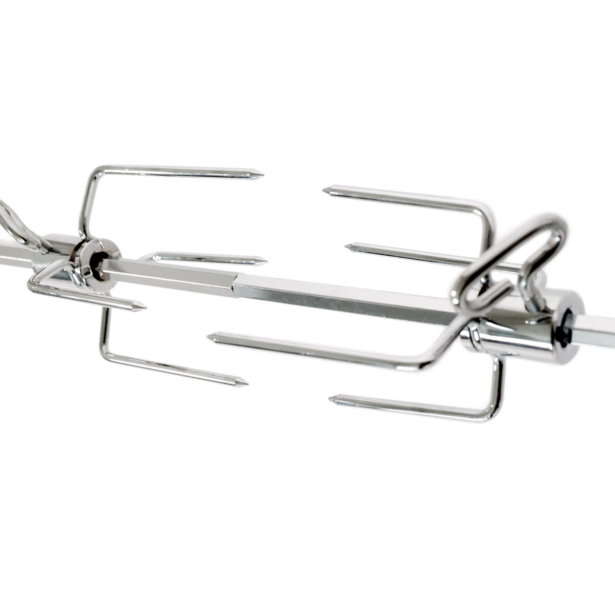 DREHSPIESS Gasgrill PLATINUM BLACK 2+1 3+1 - Silberfarben, Metall (11cm) - TAINO