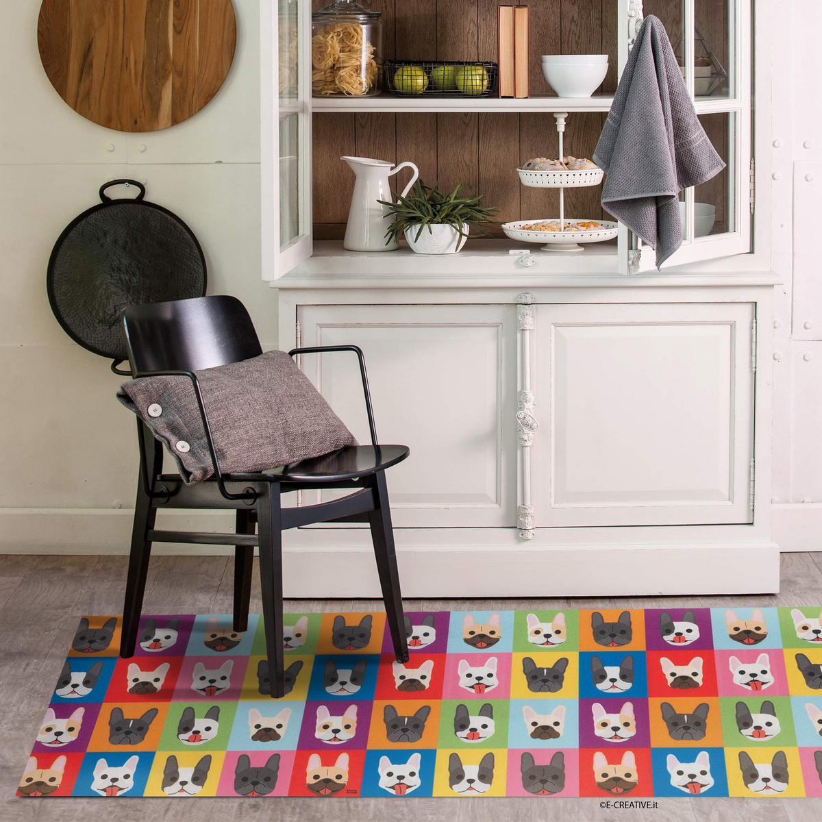 KÜCHENLÄUFER BAUBAU - Multicolor, Textil (50/1000cm) - WohnDirect