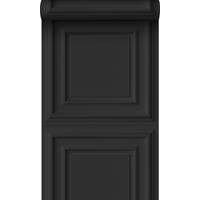 TAPETE Holzwandverkleidung 53 cm x 10.05 m - Schwarz, Papier (53/1000cm) - Origin Wallcoverings