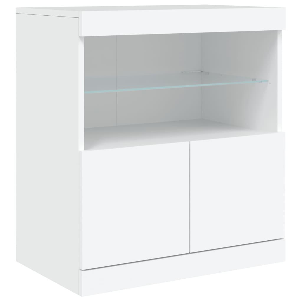 vidaXL Sideboard Weiß 60x67x37 cm