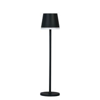 LED-SOLAR-GARTENLEUCHTE Tischleuchte für Garten Terrasse Balkon Lampe schwarz - Weiß, Kunststoff (5/5/5cm) - Northpoint