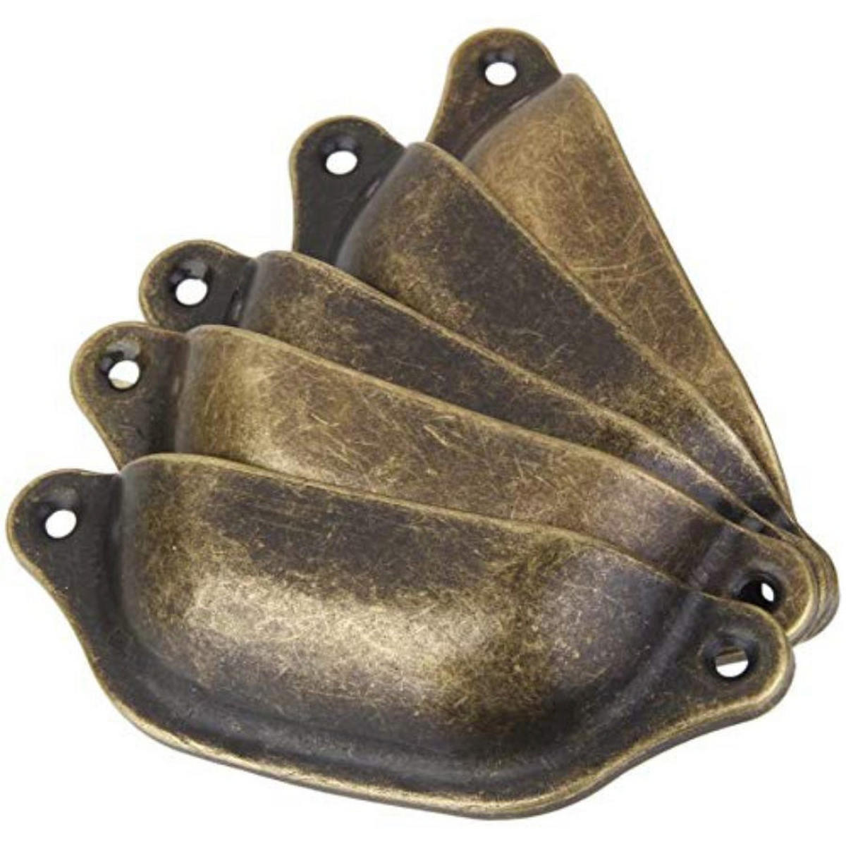 MÖBELGRIFF 20er-Set - Goldfarben, Metall (3.4/3.4/0.98cm)