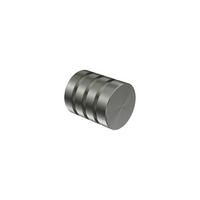 ENDSTÜCKE FÜR GARDINENSTANGEN 20 mm Ø, Fario Edelstahl, Packung 2 Stück - Edelstahlfarben, Metall (2.5/2.5/2.5cm) - INTERDECO