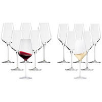 WEINGLÄSER QUATROPHIL transparent 12er Set - Transparent, Glas - Stölzle Lausitz
