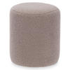 SITZHOCKER Teddy Ø 32 cm - Braun, Textil (32/36/32cm) - Giftdecor