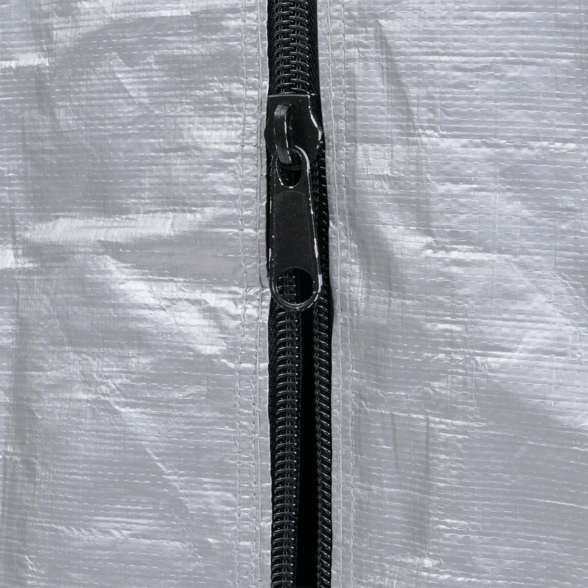 ZÁHRADNÝ DOMČEK Strieborný - strieborná, kov (121/201/201cm) - MCW