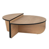 COUCHTISCH orion Chêne à miel - Schwarz, Holzwerkstoff (9.5/90/35cm) - Calicosy