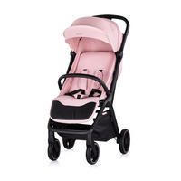 KINDERWAGEN Diamond rosa Aluminium, PU-Räder, 5-Punkt-Gurt, Sicherheitsgurt, Hinterradbremse - Rosa, Metall (76/50/109cm) - Chipolino