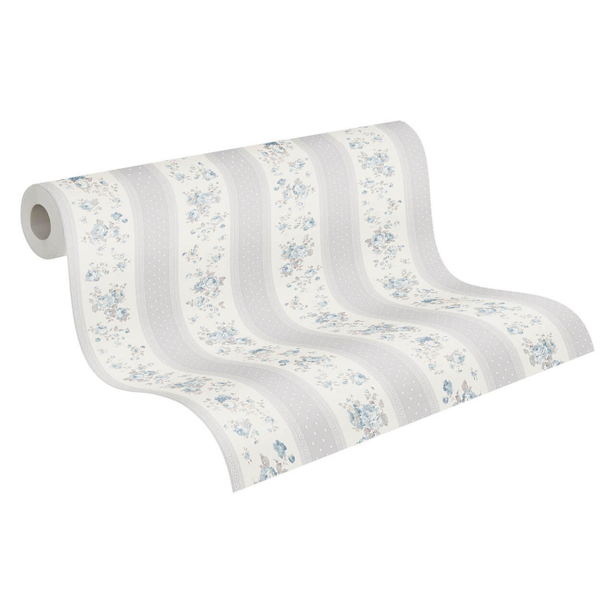 VLIESTAPETE Grau 53/1005 cm - Grau, Kunststoff/Textil (53/1cm) - KUNSTLOFT
