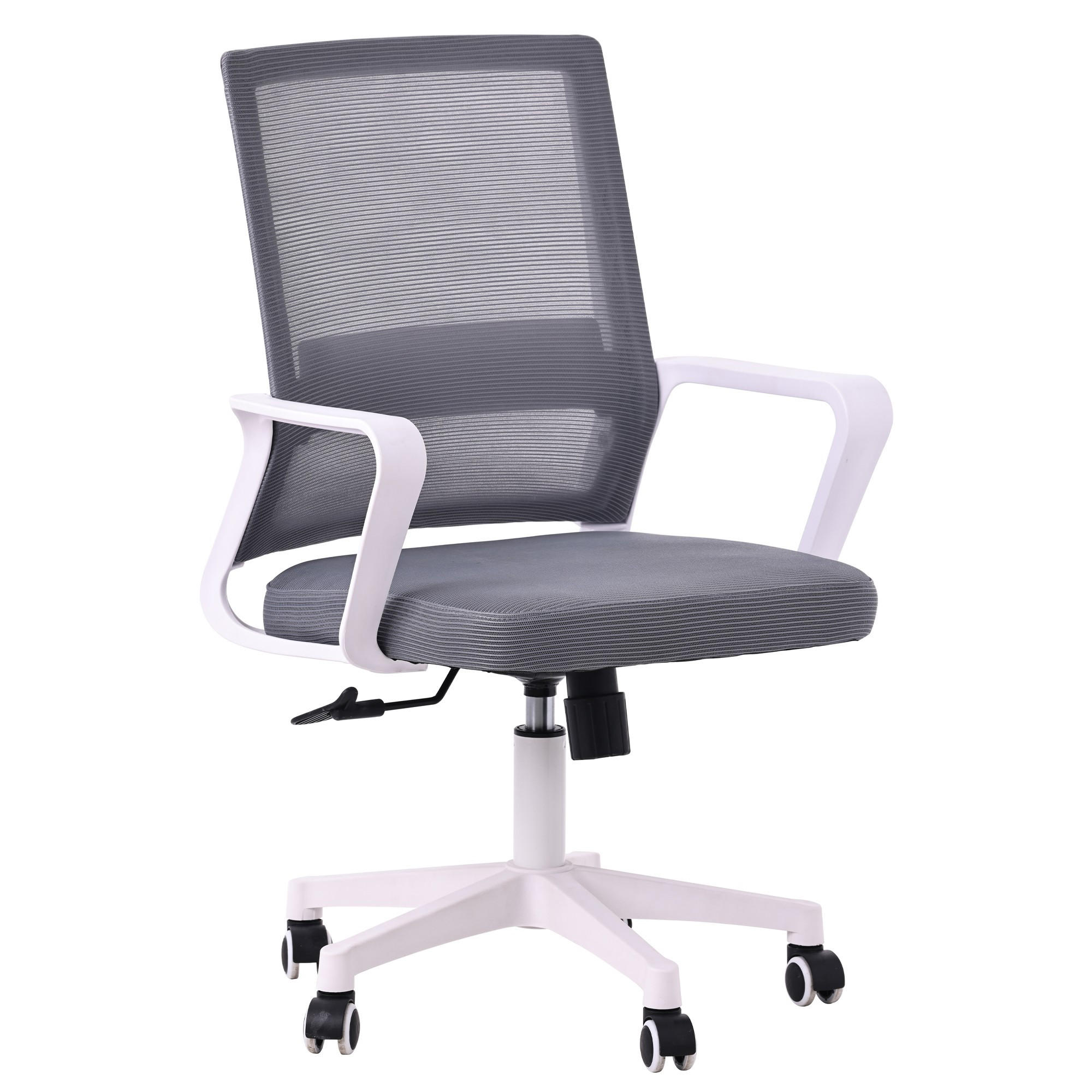BÜROSTUHL Textil Hellgrau - Hellgrau, Textil (57/92/60cm) - Nest Dream