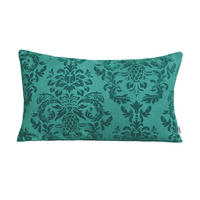 KISSENNHÜLLE Epoche petrol-grün 30/50 cm - Petrol, Textil (30/50cm) - beties Heimtextil