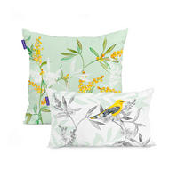 KISSENBEZUG corniglia 50x50 + 50x30 cm mehrfarbig - Multicolor, Textil (50/50cm) - Happy Friday